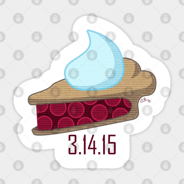 Pi Day Sticker by peabodysart